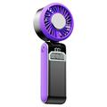 Ventilateur turbo portable S2 avec 100 vitesses - Violet / Gris Foncé