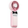 Ventilateur turbo portable S2 avec 100 vitesses - Rose