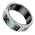 SR08 Smart Ring avec affichage numérique - Taille : 19mm - Argent