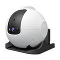 SRIHOME DH013 Robot caméra intelligent AI pour moniteur d'animaux avec station de charge - Blanc