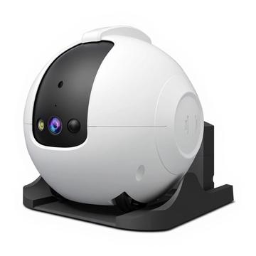 SRIHOME DH013 Robot caméra intelligent AI pour moniteur d\'animaux avec station de charge - Blanc