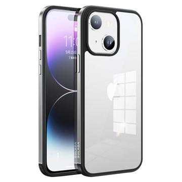 Coque Hybride iPhone 14 Plus Sulada Minrui - Argenté