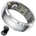 Bague connectée SY15 avec alerte par vibration - Taille 8 - Argent