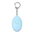 Porte-clés d'alarme personnelle Safe Sound 130db Alarme d'autodéfense Lampe de poche d'urgence - Bleu