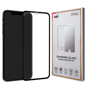 Protecteur d\'Écran iPhone 11 Pro en Verre Trempé Saii 3D Premium - 2 Pièces