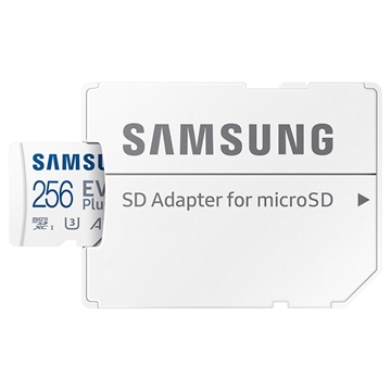 Samsung EVO Plus MicroSDXC Carte mémoire avec adaptateur MB-MC256KA/EU - 256GB