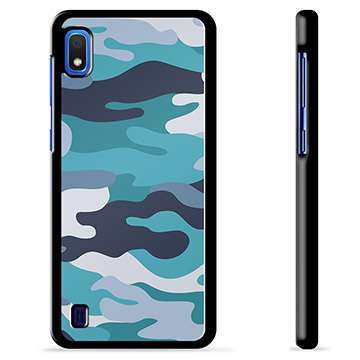 Coque de Protection Samsung Galaxy A10 - Camouflage Bleu