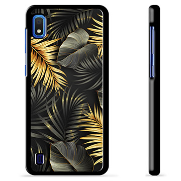 Coque de Protection Samsung Galaxy A10 - Feuilles Dorées