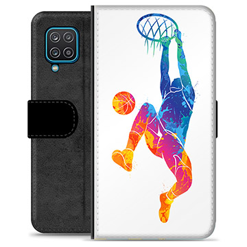 Étui Portefeuille Premium Samsung Galaxy A12 - Slam Dunk