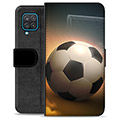 Étui Portefeuille Premium Samsung Galaxy A12 - Football