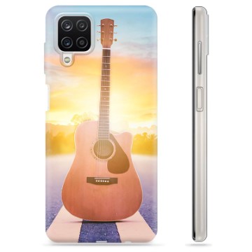 Coque Samsung Galaxy A12 en TPU - Guitare