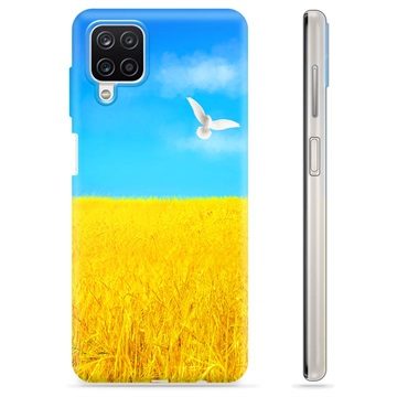 Coque Samsung Galaxy A12 en TPU Ukraine - Champ de blé