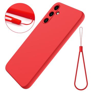 Coque Samsung Galaxy A15 en Silicone Liquide - Rouge