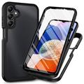 Coque Samsung Galaxy A16 - Série 360 Protection - Noire / Claire