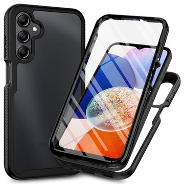 Coque Samsung Galaxy A17 - Série 360 Protection - Noire / Claire