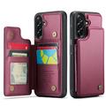 Etui Caseme C22 Samsung Galaxy A17 avec portefeuille de cartes protégé par RFID