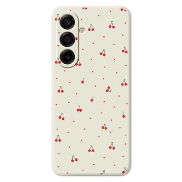 Coque Samsung Galaxy A17 en TPU à motif cerise