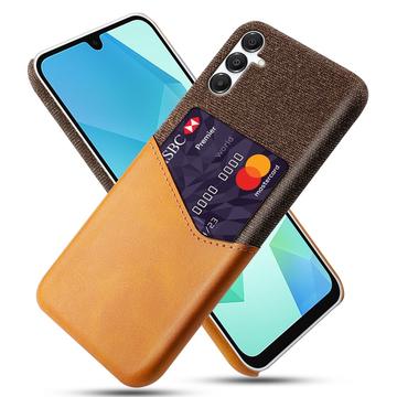 Coque Samsung Galaxy A17 avec Porte-Cartes KSQ - Orange