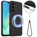 Coque Samsung Galaxy A17 en Silicone Liquide - Compatible MagSafe - Noire