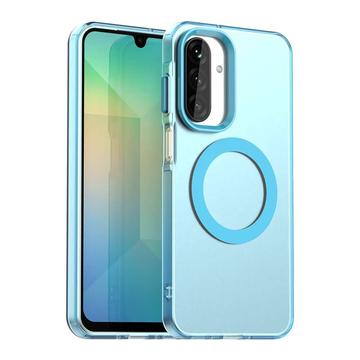 Coque MagSafe Samsung Galaxy A17/A16 UltraGuard Matte - Bleue