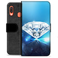 Étui Portefeuille Premium Samsung Galaxy A20e - Diamant