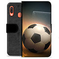 Étui Portefeuille Premium Samsung Galaxy A20e - Football