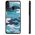 Coque de Protection Samsung Galaxy A20e - Camouflage Bleu