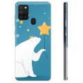 Coque Samsung Galaxy A21s en TPU - Ours Polaire