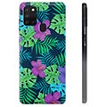 Coque Samsung Galaxy A21s en TPU - Fleurs Tropicales