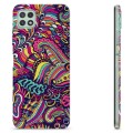 Coque Samsung Galaxy A22 5G en TPU - Fleurs Abstraites