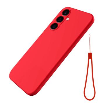 Coque Samsung Galaxy A25 en Silicone Liquide - Rouge