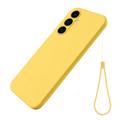 Coque Samsung Galaxy A25 en Silicone Liquide - Jaune