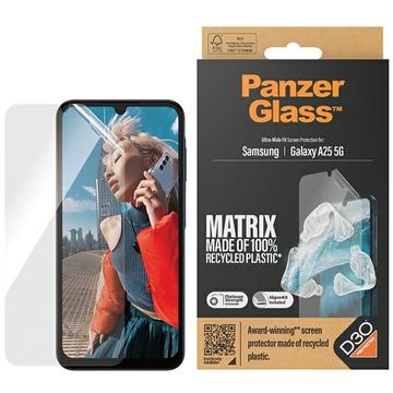 Protection d\'écran Samsung Galaxy A25 avec PanzerGlass Matrix D3O UWF AlignerKit - Clair