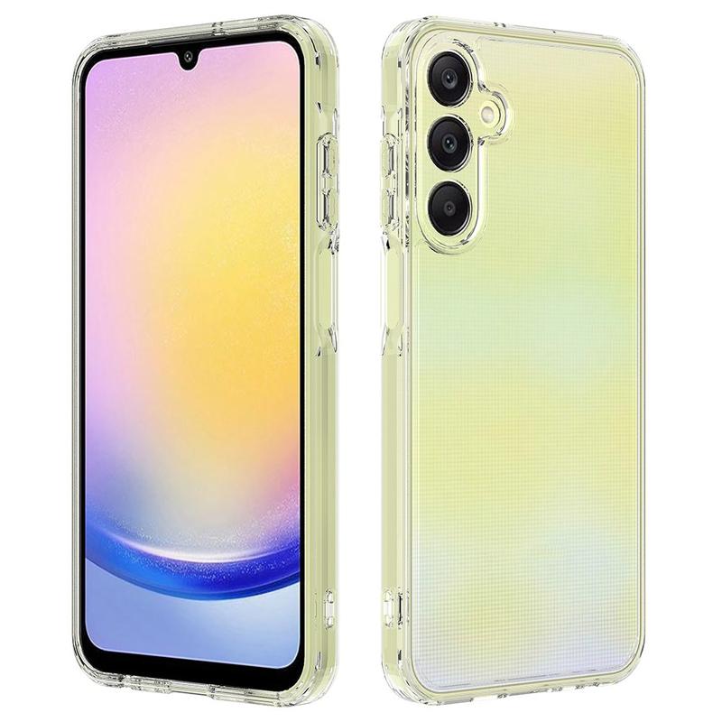 Coque Hybride Samsung Galaxy A25 Résistante aux Rayures - Transparente