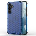 Coque Hybride Samsung Galaxy A26 Honeycomb Armored - Bleue
