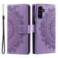 Étui Portefeuille Samsung Galaxy A26 Mandala Série - Violet