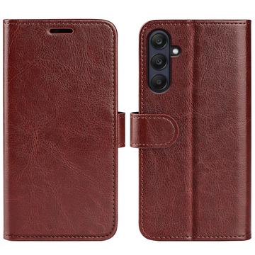 Etui portefeuille Samsung Galaxy A26 avec fermeture magnétique - Marron