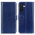 Étui portefeuille Samsung Galaxy A27 avec support - Bleu