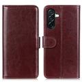 Étui portefeuille Samsung Galaxy A27 avec support - Marron