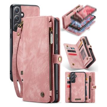 Étui Portefeuille Samsung Galaxy A35 Multifonctionnel 2-en-1 Caseme 008 - Rose