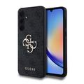 Coque Hybride Samsung Galaxy A35 Guess 4G Big Metal Logo - Grise