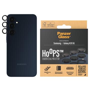 Samsung Galaxy A35 PanzerGlass Hoops Protection de l\'objectif de l\'appareil photo - Noir