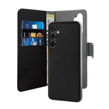 Étui Portefeuille Samsung Galaxy A35 Magnétique Puro 2-en-1 - Noir