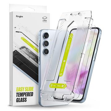 Protection d\'écran Samsung Galaxy A35 en verre trempé Ringke Easy Slide - 2 Pcs.