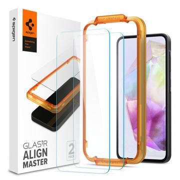 Protecteur d\'Écran Samsung Galaxy A35 Spigen ALM Glas.tR - 2 Pièces