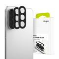 Protection complète de l'objectif de l'appareil photo Samsung Galaxy A37/A57 Ringke - 2 Pcs. - Noir
