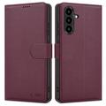 Étui Portefeuille Samsung Galaxy A36/A37/A57 avec Aimant et Support Tech-Protect - Mûre