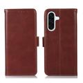Étui Samsung Galaxy A37 en cuir avec RFID - Marron