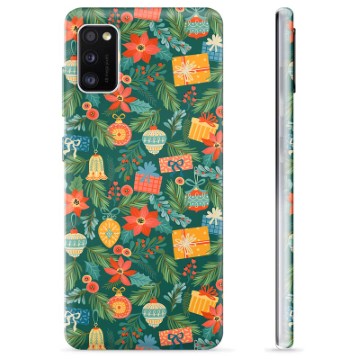 Coque Samsung Galaxy A41 en TPU - Décor de Noël