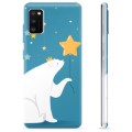 Coque Samsung Galaxy A41 en TPU - Ours Polaire